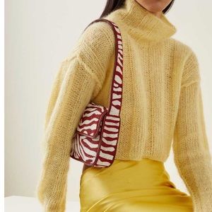 Staud Tommy beaded leather bag